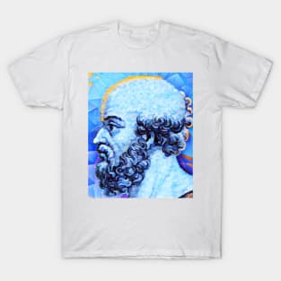 Eratosthenes of Cyrene Portrait | Eratosthenes of Cyrene Artwork | Eratosthenes of Cyrene Painting 14 T-Shirt